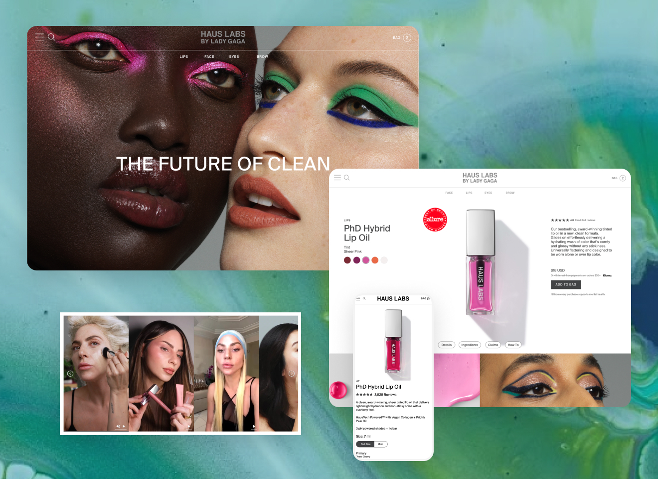 Protected: Haus Labs / Site Redesign